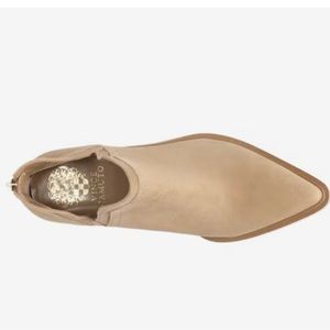 Vince Camuto Riggie Bootie Size 6.5. Color: Taupe. Like new with Box.